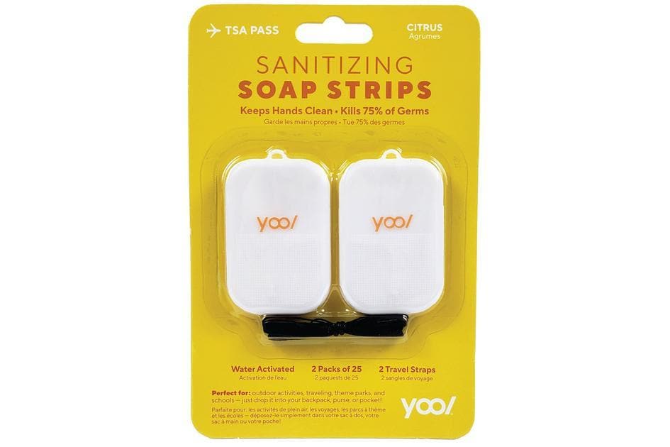 Yool SaniSoap - 2-in-1 Anti-Bacterial & Hand Soap Strips - Senior.com Hand Soaps